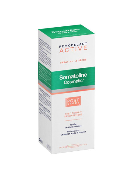 Somatoline Cosmetic Active Spray Huile Sèche Post Sport 125ml