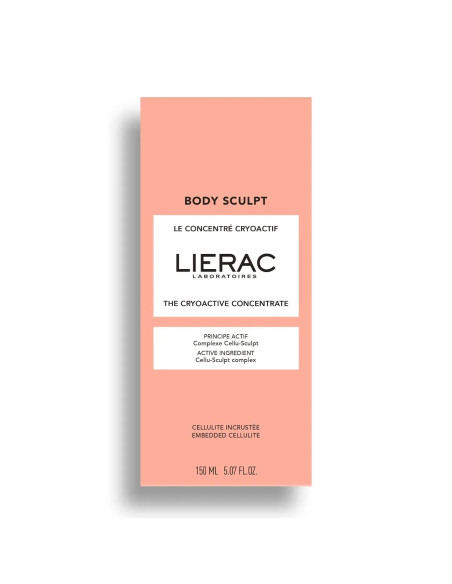 Lierac BODY SCULPT - Le Concentré Cryoactif - Corps - Tous Types de Peaux, 150ml