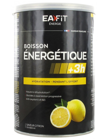 Eafit boisson energétique +3h citron...