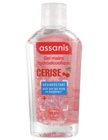 Assanis Gel Mains Hydroalcoolique 80...