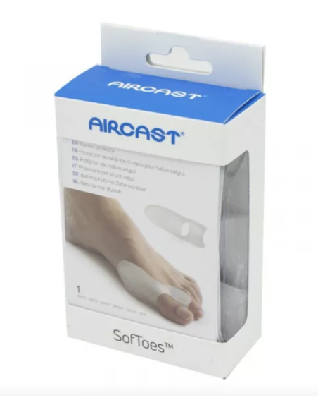 DONJOY AIRCAST SOFTOES Protection Séparatrice d' Orteils pour Hallux Valgus - Bte/1