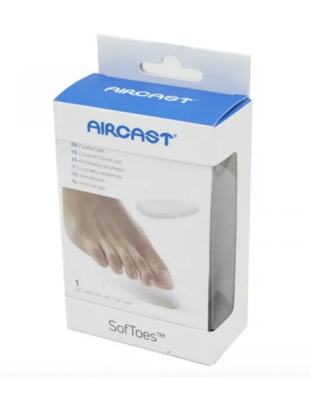 DONJOY AIRCAST SOFTOES Coussinet d' Avant-pied - 1 Paire (1 droite + 1 gauche)