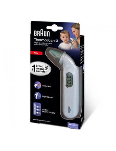 Braun ThermoScan 3 Thermomètre IRT3030