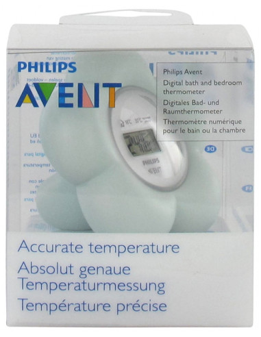 Avent Thermomètre Numérique Bain Vert