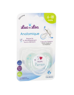 Luc et Léa Sucette Silicone...