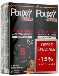 Pouxit Flash Anti-Poux et...