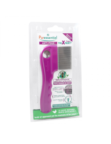 PURESSENTIEL TRIXPERT Peigne poux