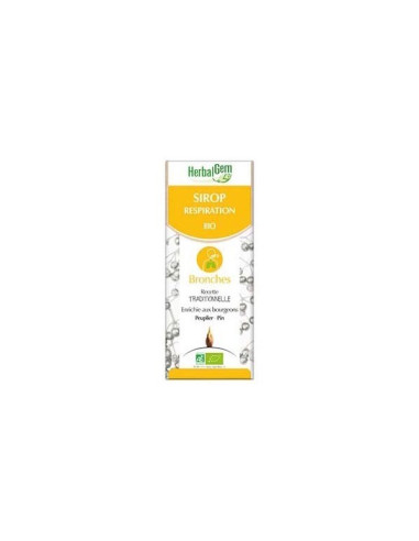 Herbalgem sirop respiration bio 150ml