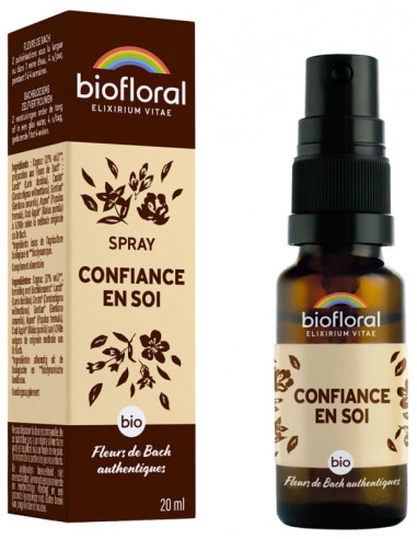 Biofloral Spray Confiance en Soi Bio...