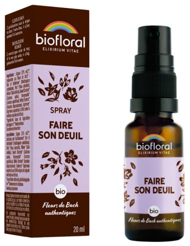 Biofloral Spray Faire Son Deuil Bio -...