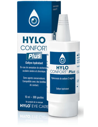 Hylo confort plus collyre hydratant -...