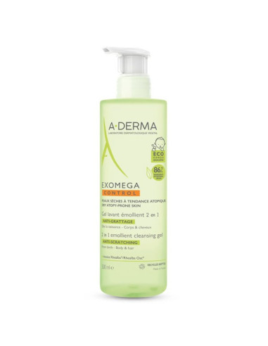 A-derma Exomega Control Gel Lavant...