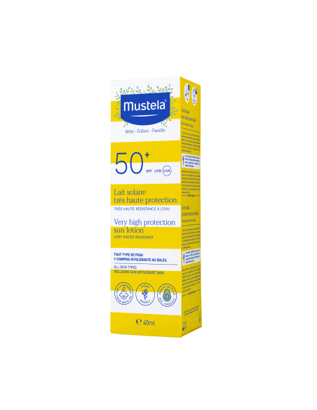 Mustela Lait Solaire SPF50+ 40ml