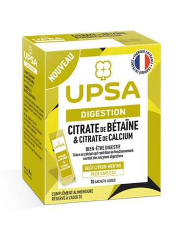 UPSA Citrate de Bétaïne boite de 10...