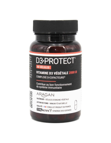 Synactifs D3 Protect 60 gélules
