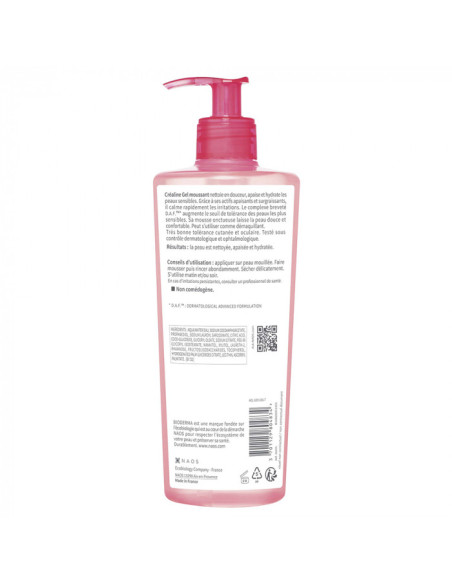 Bioderma Créaline Gel Moussant 500ml