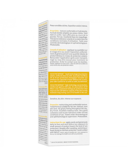 Bioderma Photoderm crème Teinté claire peaux sensibles sèche