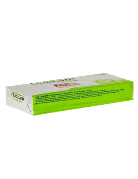 Fluocaril Bifluore 250mg Menthe Pâte Dentifrice 2 Tubes de 75ml