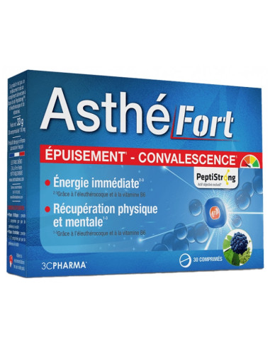 3C Pharma AsthéFort 30 Comprimés