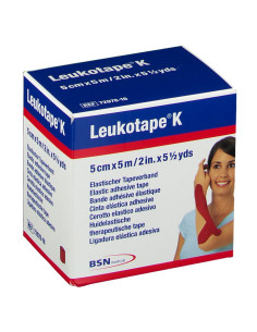 Leukotape® K Rouge 5 cm x 5 m