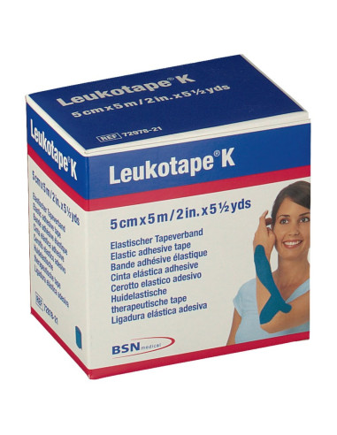 Leukotape® K 5 cm x 5 m Bleu