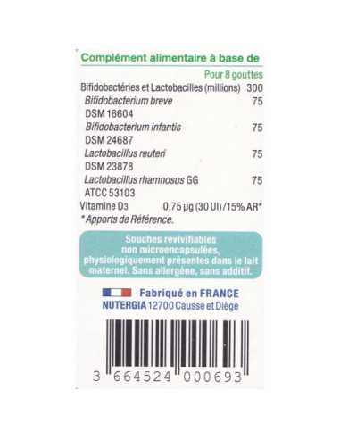 Nutergia Ergyphilus Baby flacon 10ml