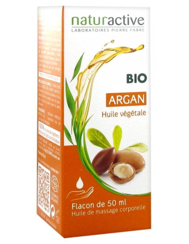 NATURACTIVE HUILE VÉGÉTALE ARGAN BIO...