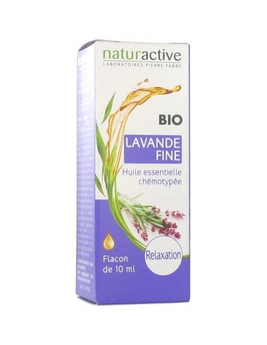 HUILE ESSENTIELLE LAVANDE FINE BIO 10 ML