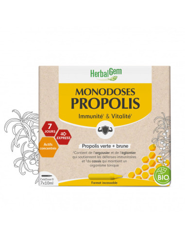 Herbalgem Propolis Monodoses 7x10ml