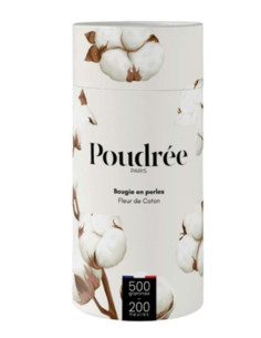 Poudrée Bougie en perle...