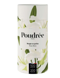 Poudrée Bougie en perle...