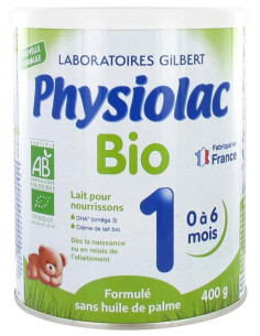 PHYSIOLAC BIO 1ER AGE  de 0...