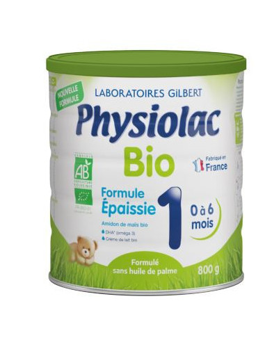PHYSIOLAC LAIT BIO 1 FORMULE EPAISSIE...