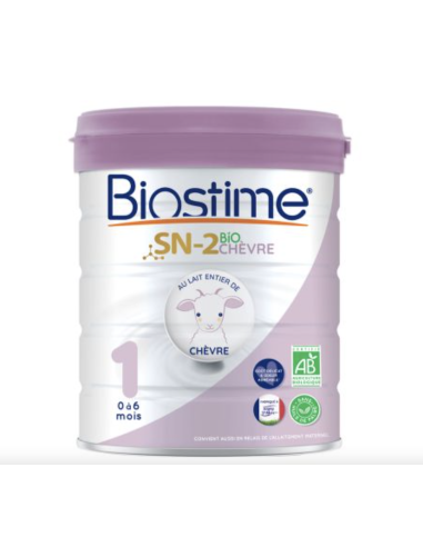 Biostime Lait Chèvre BIO 1er Age 800...