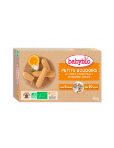 BABYBIO BOUDOIRS ORANGE 120G