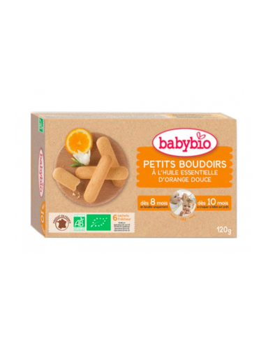 BABYBIO BOUDOIRS ORANGE 120G
