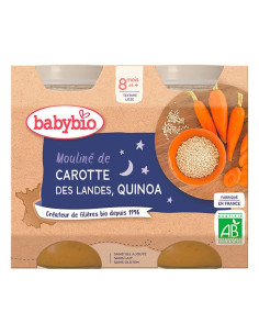 BABYBIO Pots NUIT Carotte...
