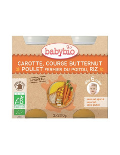 BABYBIO Pots Carotte...