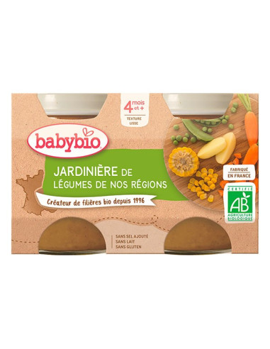 BABYBIO Petits pots Jardinière de...