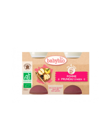 BABYBIO PETITS POTS FRUITS BIO 2X130G...