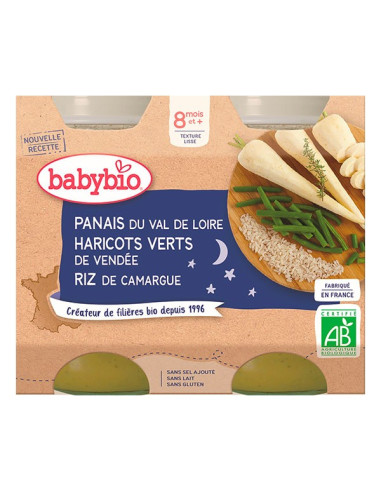 BABYBIO Pots NUIT Panais Haricots...