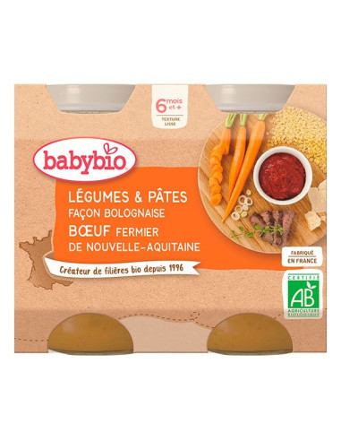 BABYBIO Petits pots légumes,pâtes,...