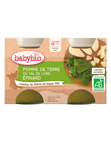BABYBIO Petits pots Pdt Epinards dès...