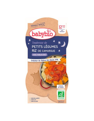 BABYBIO Bols NUIT Petits légumes...