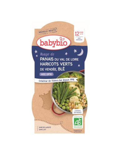 Babybio Bols NUIT Haricots Verts...