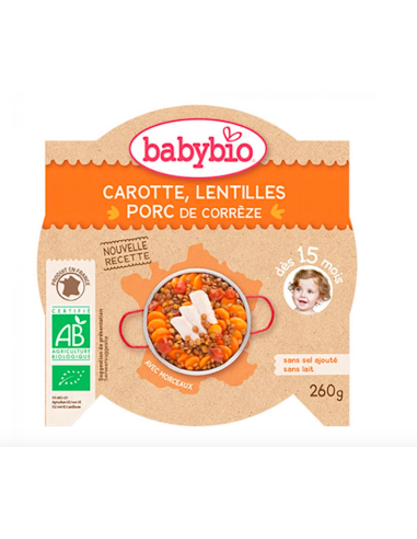 BABYBIO PLAT REPAS ASSIETTE JOUR AVEC...