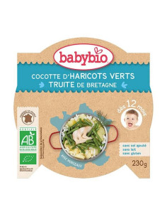 BABYBIO Assiette haricots...