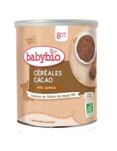 BABYBIO CÉRÉALES CACAO AVEC...