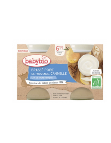 BABYBIO POTS LACTÉS AU LAIT DE VACHE...