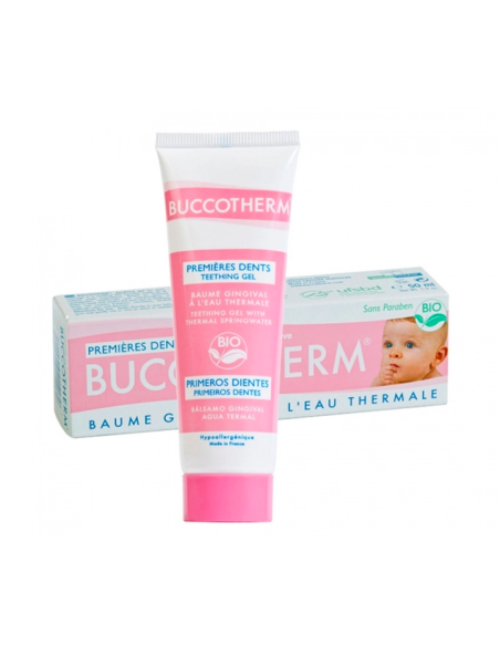 Buccotherm Premières Dents Baume Gingival à l'Eau Thermale Bio 50 ml